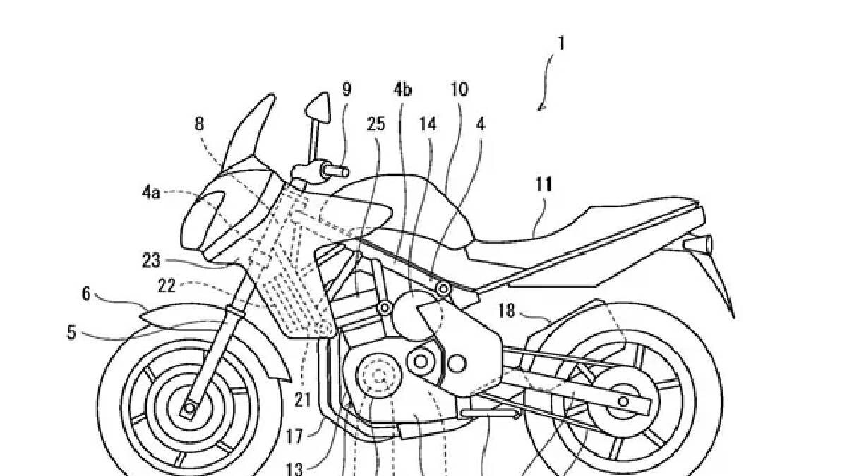 Kawasaki Versys Hybrid Patent Design Leaked, Aims to Redefine Adventure Touring