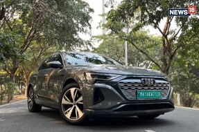 Audi Q8 E-tron. (Photo: Shahrukh Shah/News18)