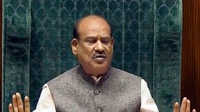 Oppn Parliament: In His First Lok Sabha Address, Speaker Om Birla Remembers ...