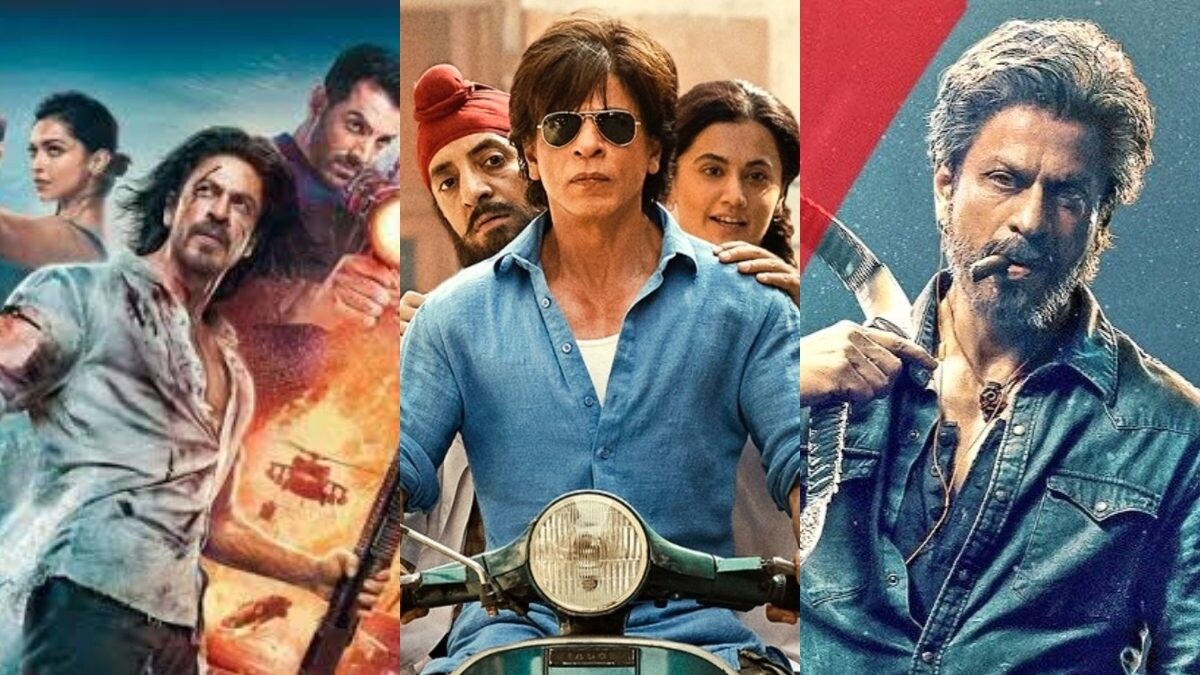 Shah Rukh Khan Creates History With Dunki, Jawan, Pathaan, Draws 8 ...