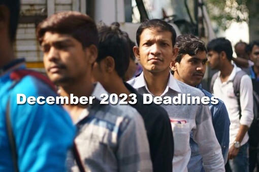 Check important money deadlines in India for December 2023