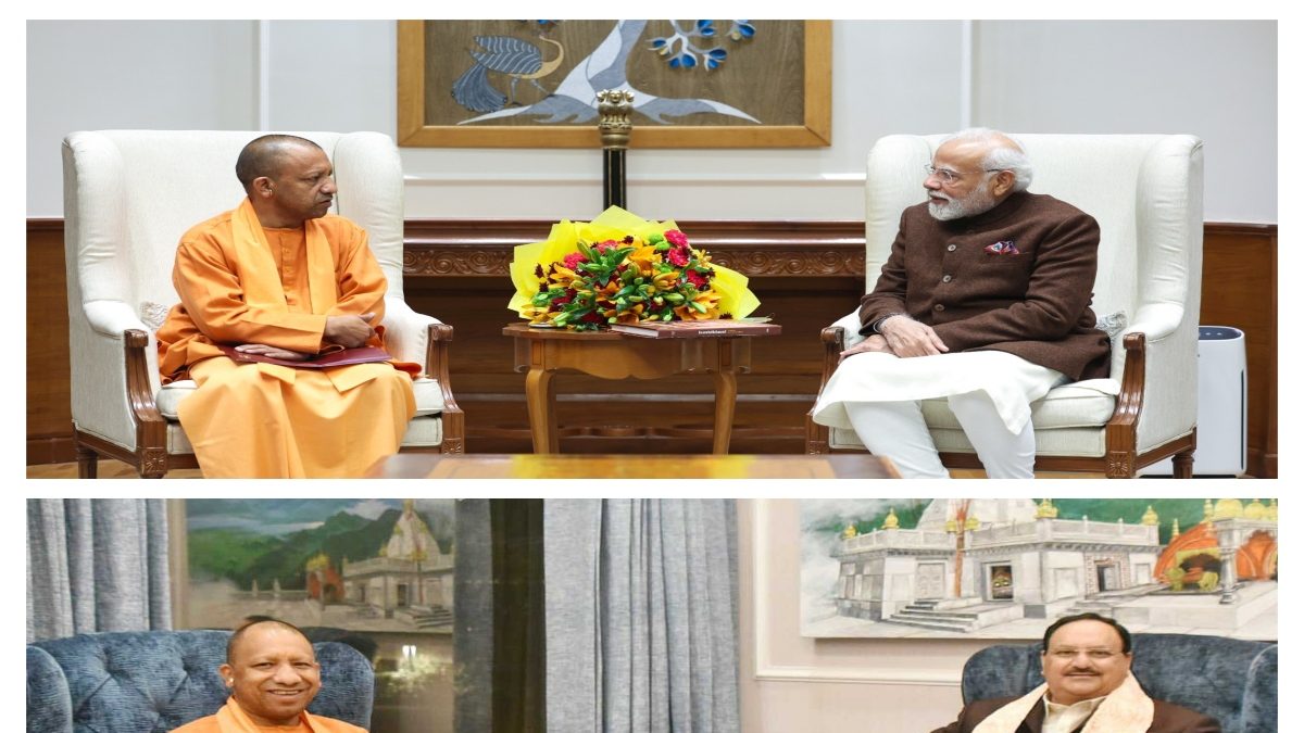 UP CM Yogi Adityanath Meets PM Modi, BJP President Nadda | Politics ...