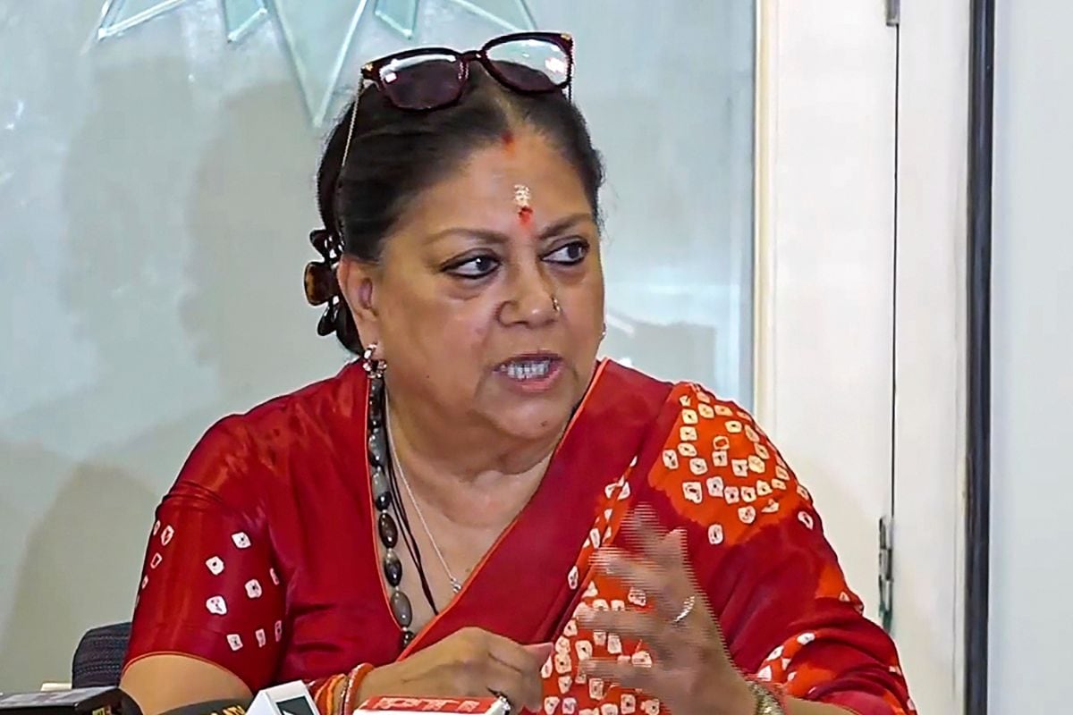 'People Try To Cut the Finger Today... That Era of Loyalty Was Different': Vasundhara Raje