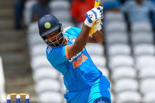 Sanju Samson averages an excellent 55.71 in ODIs. (AFP Photo)
