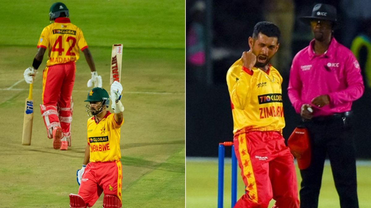 ZIM Vs IRE, 1st T20I: Sikandar Raza Stars With Bat And Ball As Zimbabwe ...