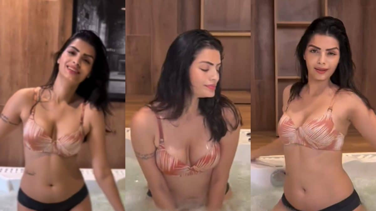 Sexy Sonali Raut Slips into a Bikini and Dances in a Hot Tub, Sensual Video Goes Viral