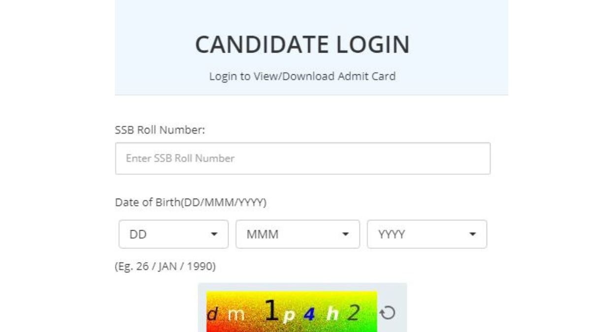 Ssb exam 2023 admit cards released at ssbrectt gov in to begin from