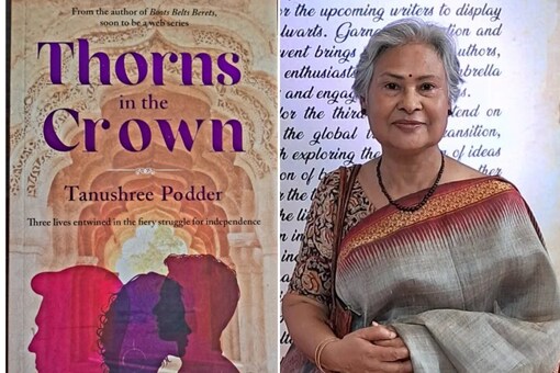 Tanushree Podder is back with her 18th novel, titled ‘Thorns in the Crown’.