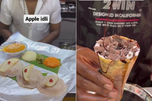 Apple Idli to Dosa Cone: 10 Bizarre Food Combos That Took Desis on a Wild Ride (Photo Credits: Instagram)