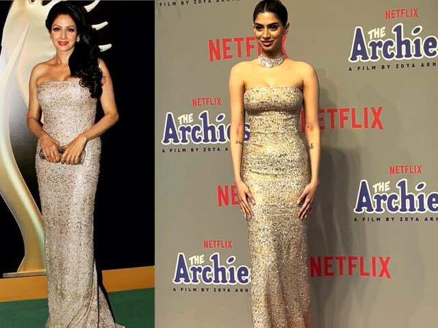 Khushi Kapoor Shines in Sridevi’s Gown