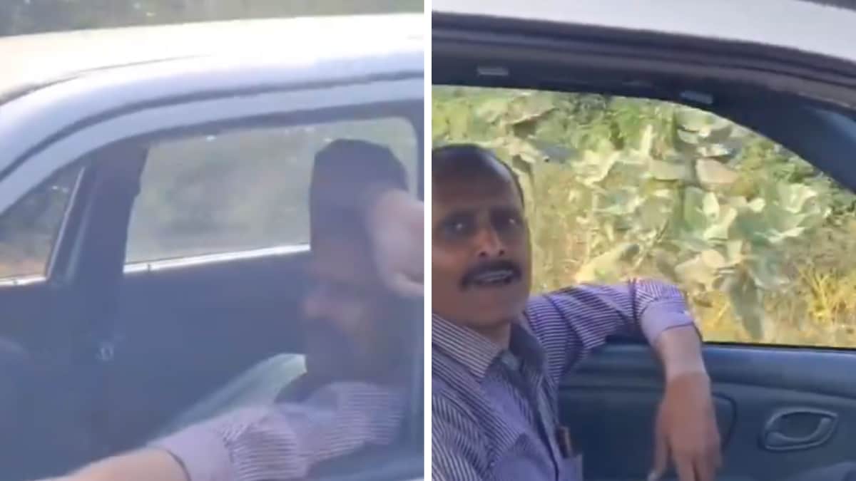 This video of man driving car from passenger seat will make you rofl
