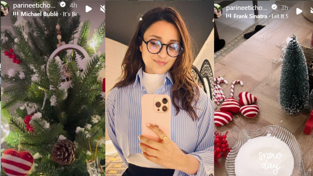 Parineeti Chopra’s Christmas Decor Is Worth Taking Inspiration From For This Week’s Special Home Decor