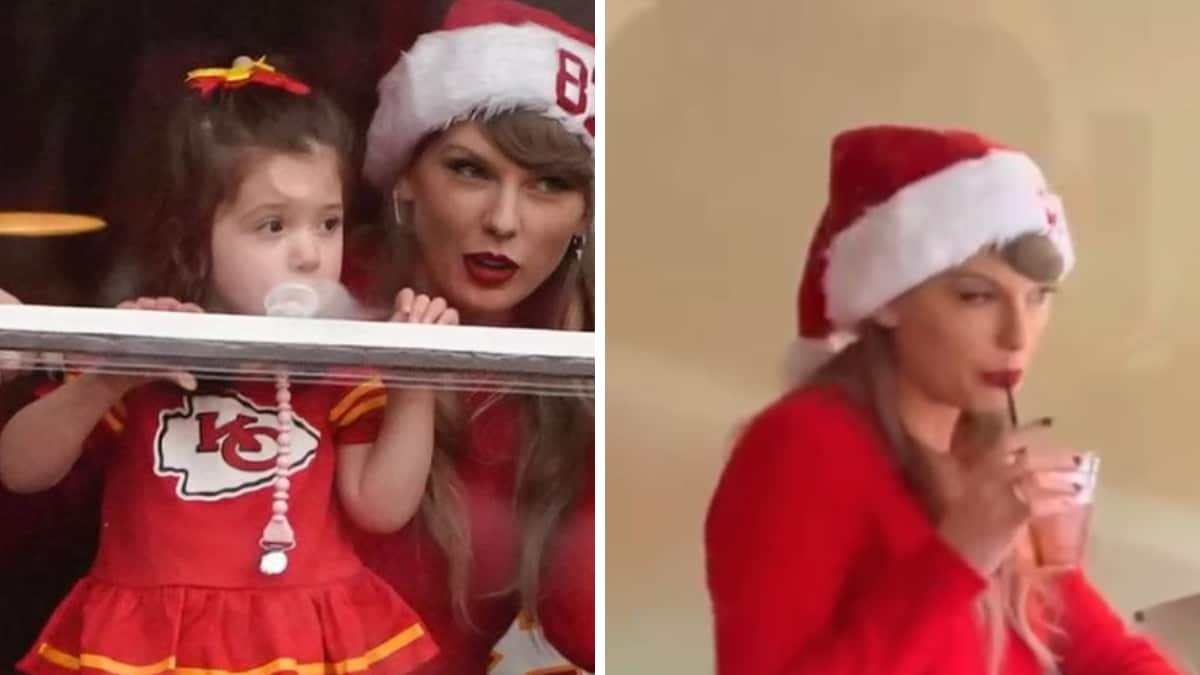 Taylor Swift And Family Cheer For Travis Kelce's Kansas City In ...