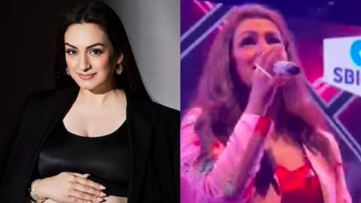 Akriti Kakar Performs Live On Stage 20 Days Post Delivery; Internet Reacts