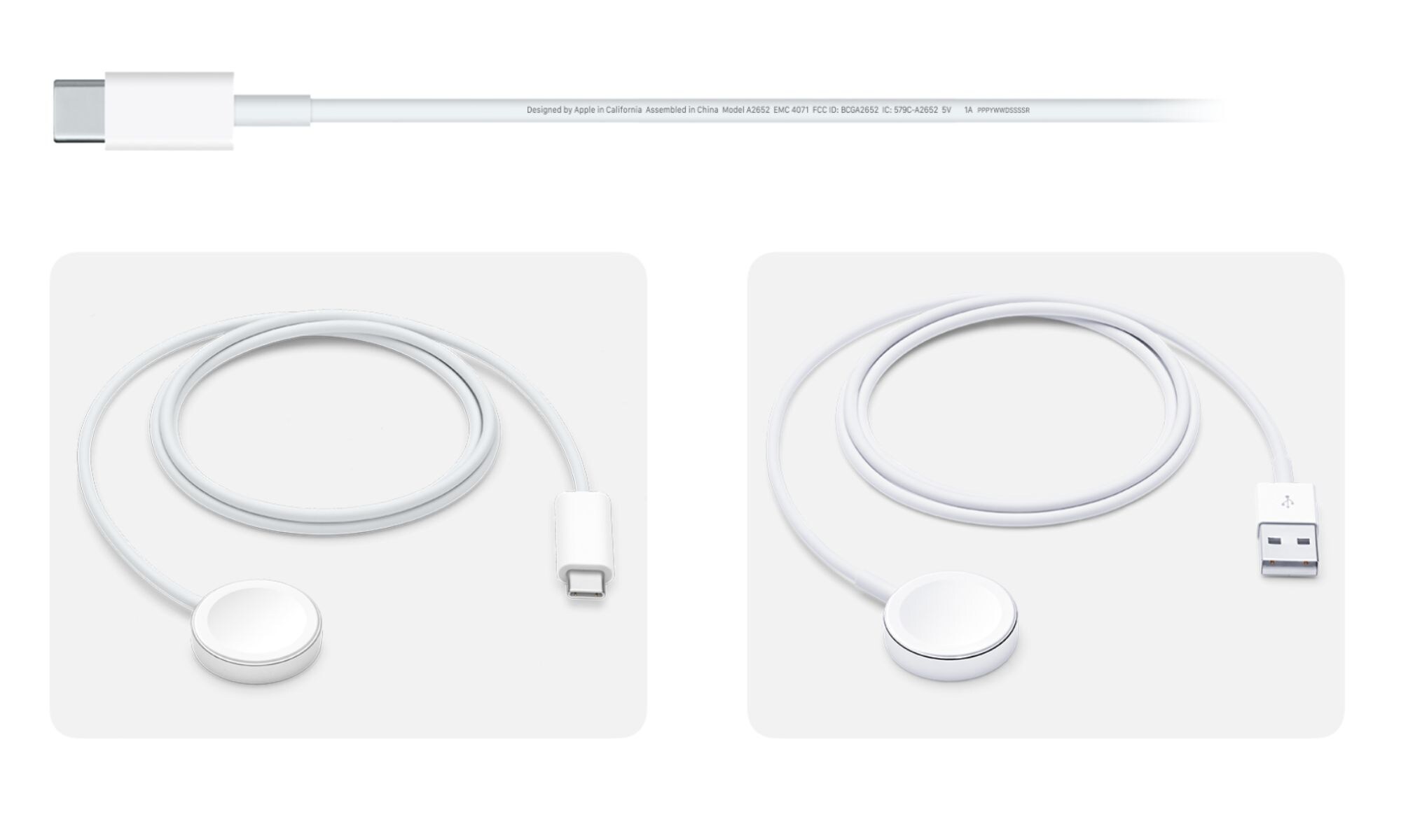 Are all the apple online watch chargers the same