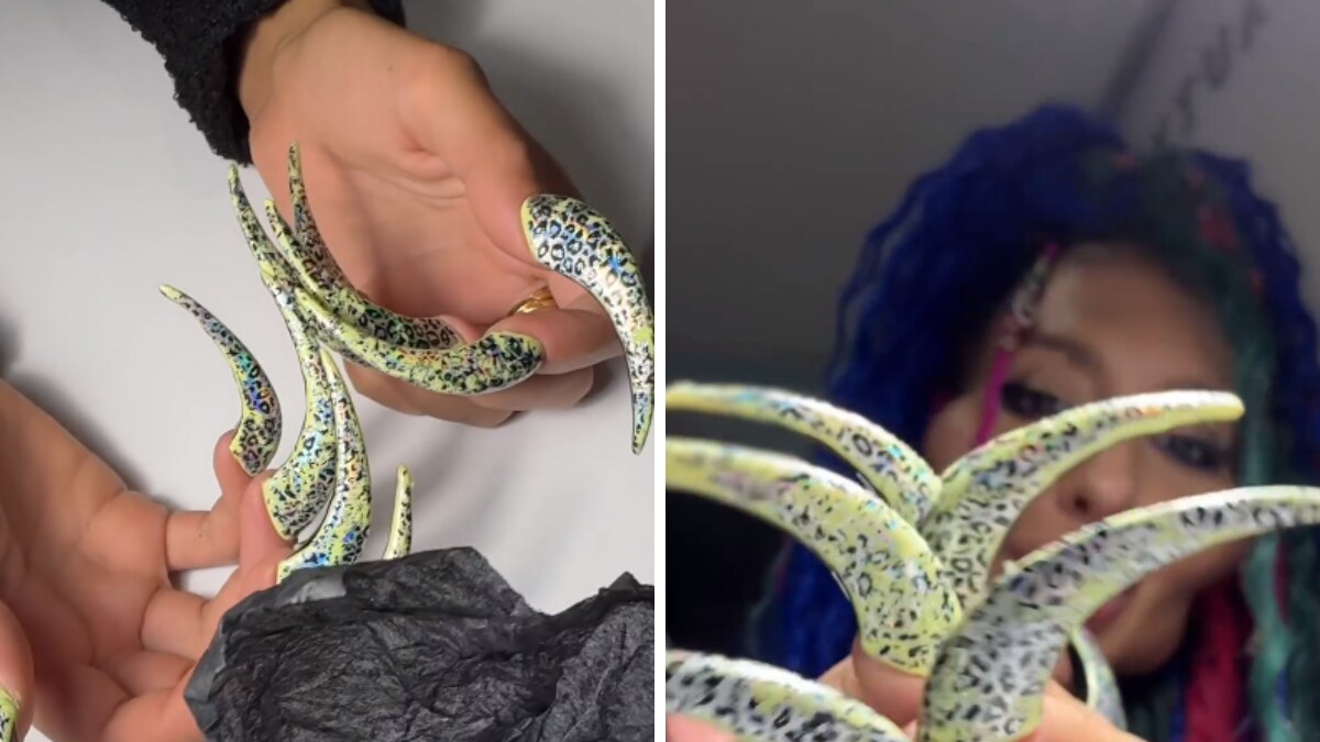 Woman's Nail Transformation Is Bizarre Pro Max | Viral News - News18