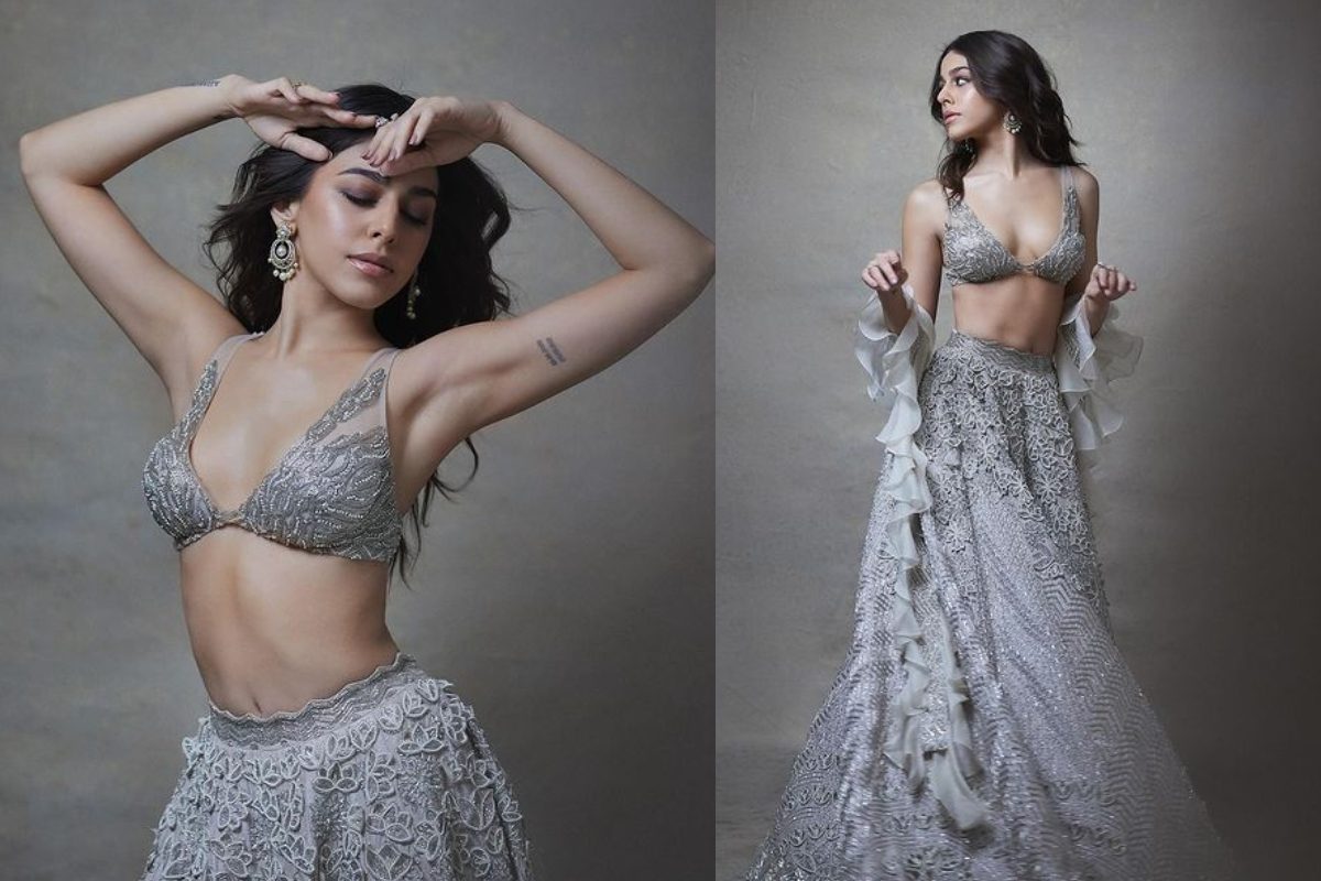 Alaya F’s Silver Lehenga Is A Masterclass In Elegance; See Pictures