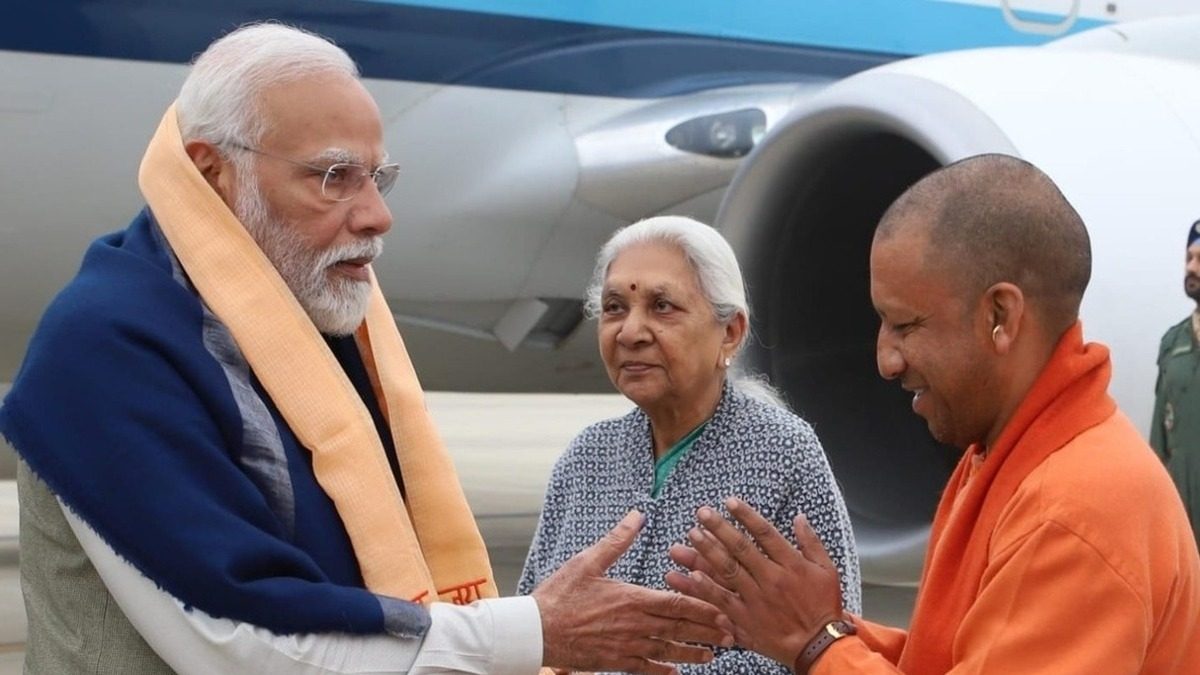 PM Modi Ayodhya Visit LIVE: PM to Land in Ayodhya Shortly; Robust Preps On, Security Up - Vimarsana News