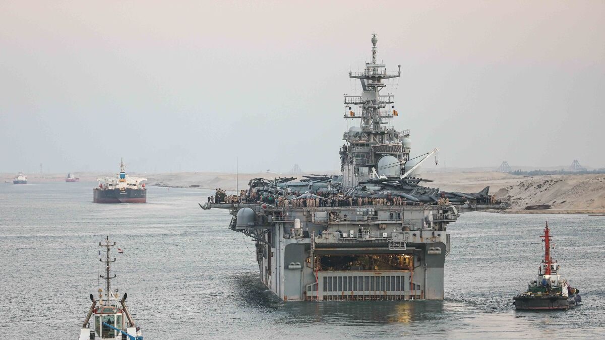 Cargo Ship Breaks Down in Egypt's Suez Canal and Crashes Into A Bridge - Vimarsana News