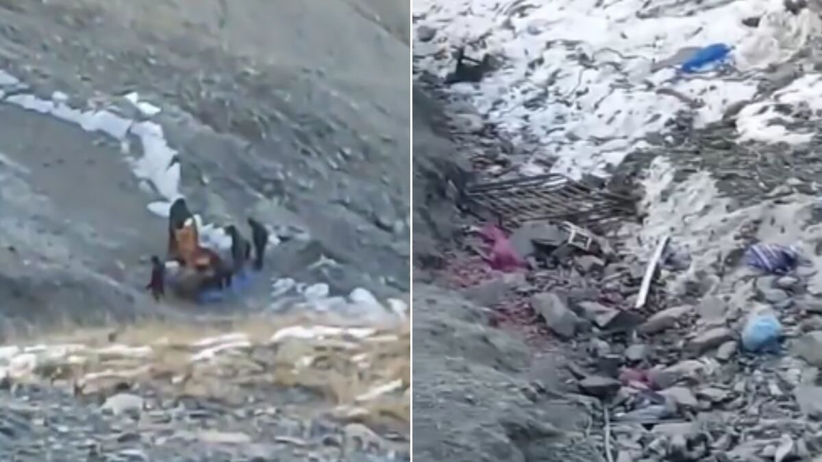 On Cam | 5 Killed After Vehicle Falls into Gorge at Kashmir's Zoji La Pass, 2nd Accident In 3 Days - Vimarsana News