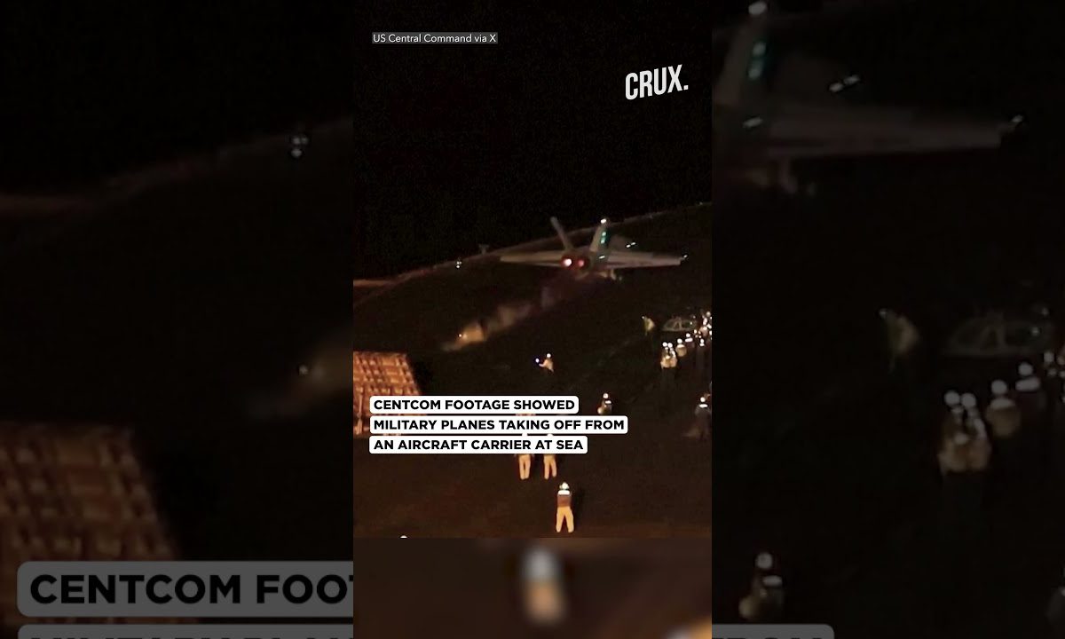 US Shows Strikes against Iran-backed Houthis in Yemen