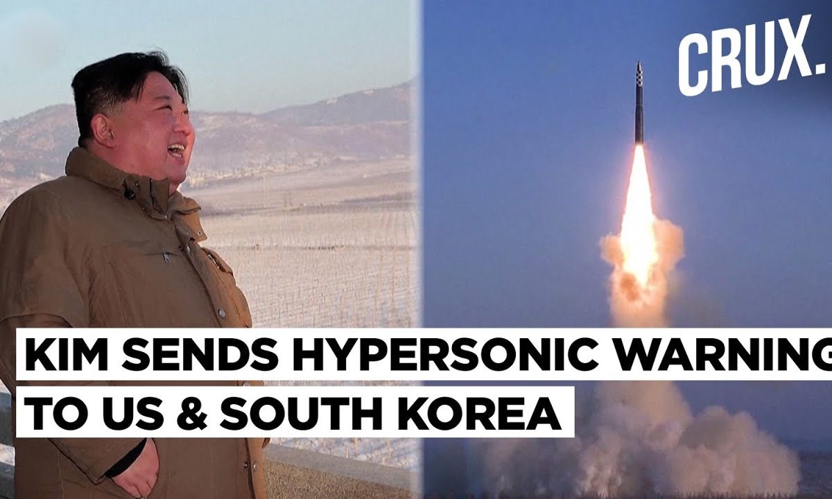 North Korea Tests Solid-Fuel Missile Tipped With Hypersonic Warhead As ...