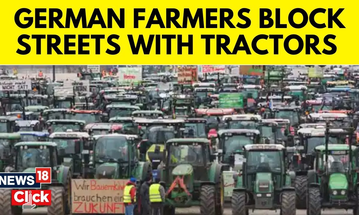 German Farmers Protest | German Farmers Protest Over Higher Taxes ...