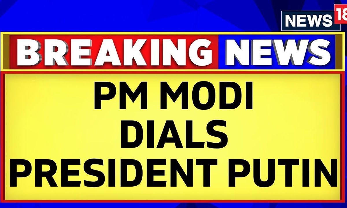 PM Modi Dials Russian President Putin Live | Modi Putin Meet | PM Modi ...