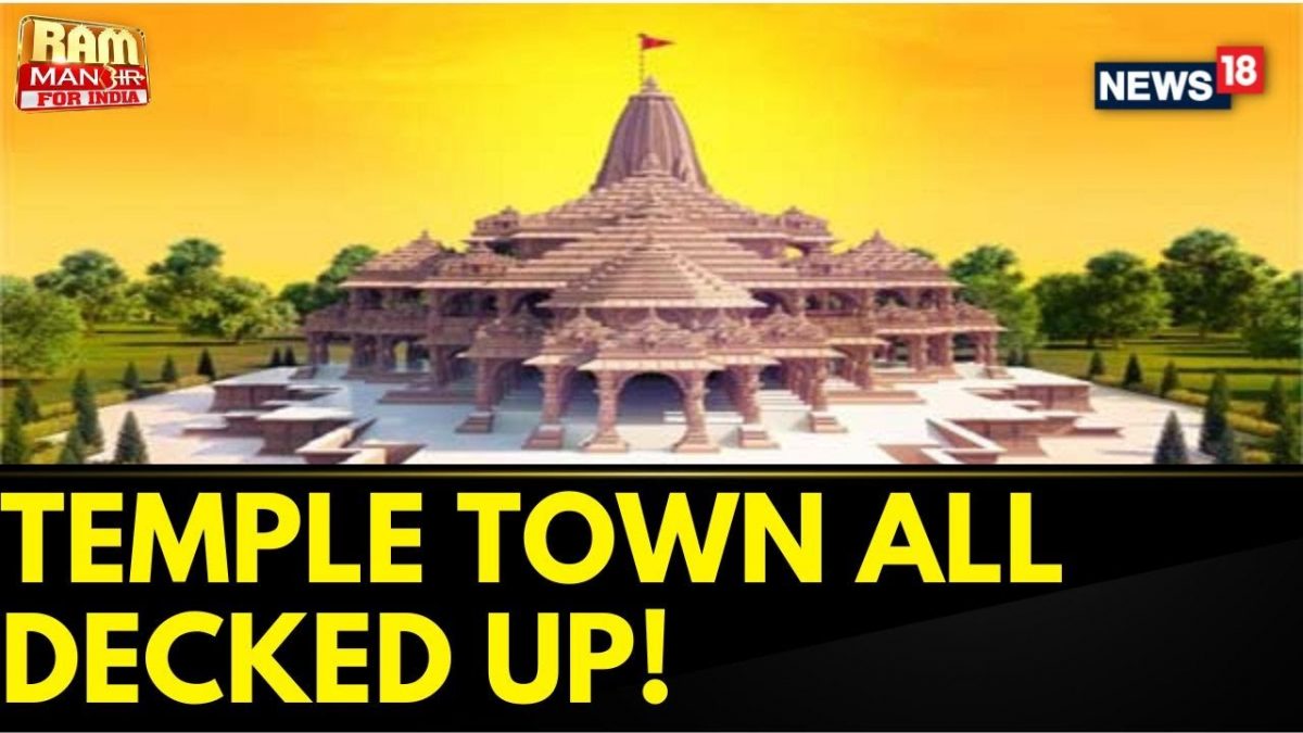 Ayodhya Ram Mandir News | Temple Town Ayodhya Is all Decked Ahead Of ...