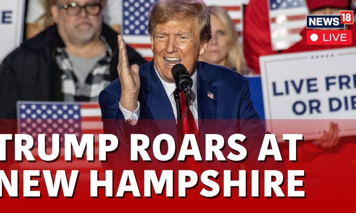 Donald Trump Speech Live Donald Trump Rally in Laconia A Day Before