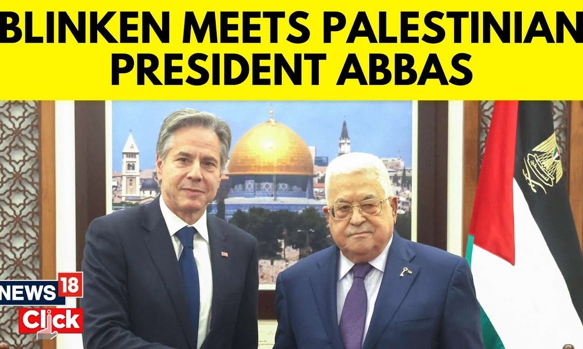 Antony Blinken Meets Palestinian Leader Mahmoud Abbas In Occupied West ...