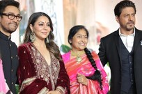 Ira Khan, Nupur Shikhare Reception LIVE: SRK Poses With Aamir; Mukesh and Nita Ambani Attend Bash