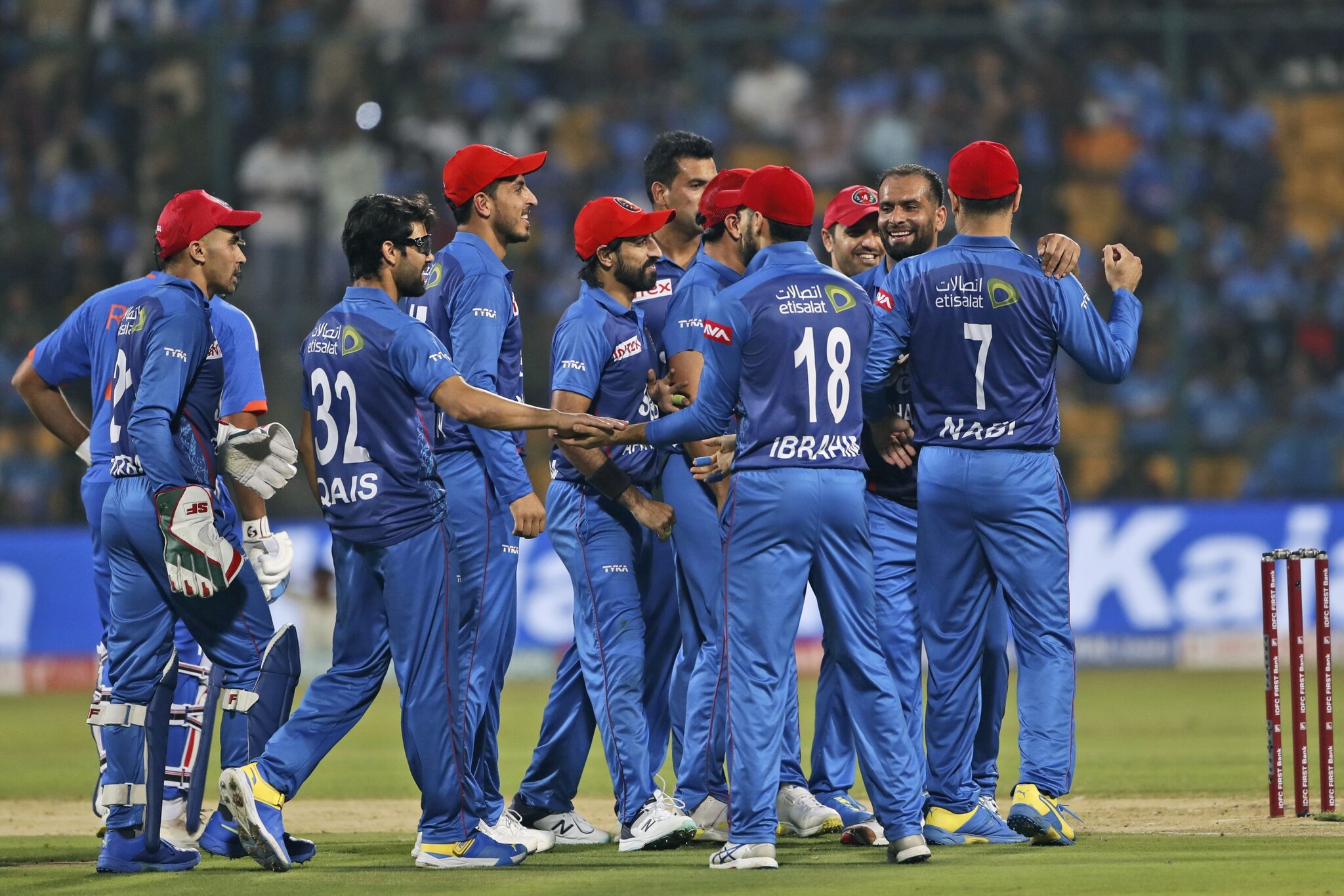 IN PICTURES: India, Afghanistan Produce a Double Super Over Thriller in ...