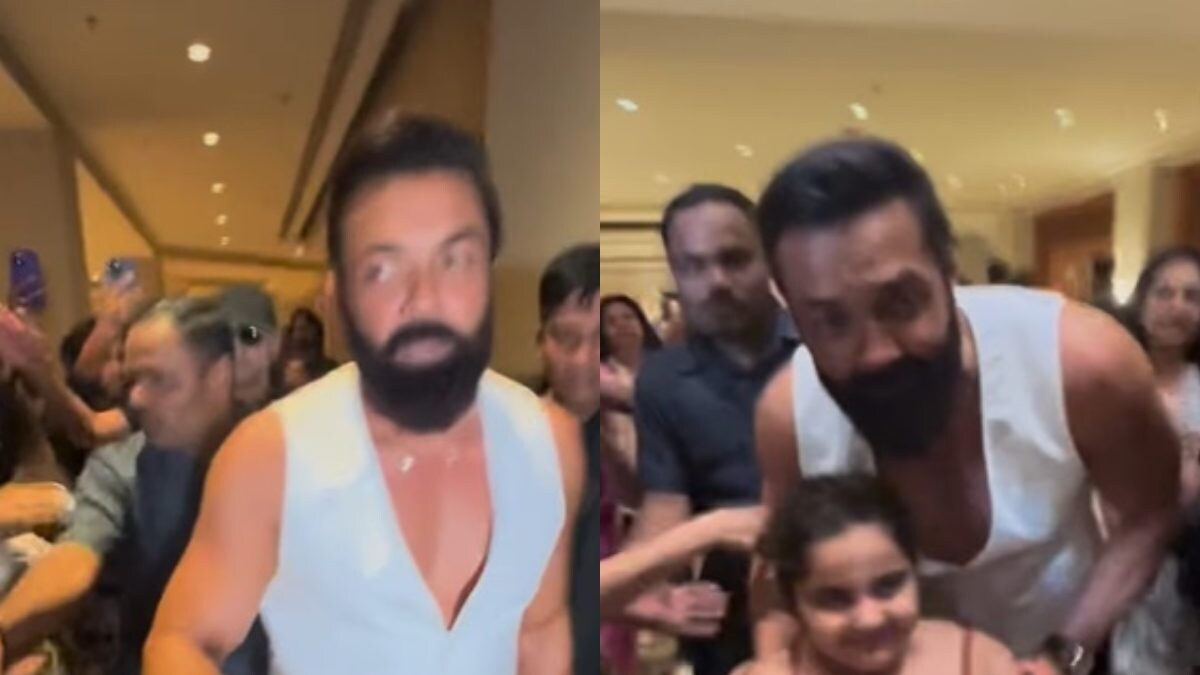 Bobby Deol Asks Bodyguards ‘Dhakka Mat Maaro’ After They Push Fans Post Animal Success Party; Watch