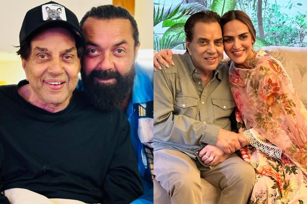 Bobby Deol Hugs Dharmendra In New Photo, Calls Him 'My Whole World'; Esha Deol Reacts | Movies News - News18