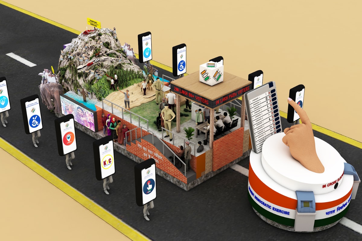 Republic Day Parade EC Tableau to Show Mammoth Size of Lok Sabha