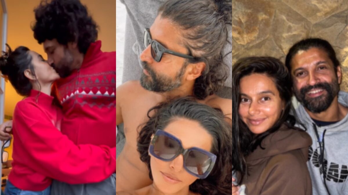 Farhan Akhtar B'day: Shibani Akhtar Drops The Cutest Montage For Hubby ...