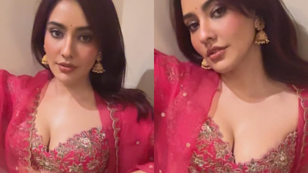 Sexy! Neha Sharma Flaunts Ample Cleavage In An Embroidered Blouse; See Hot Photos - Vimarsana News
