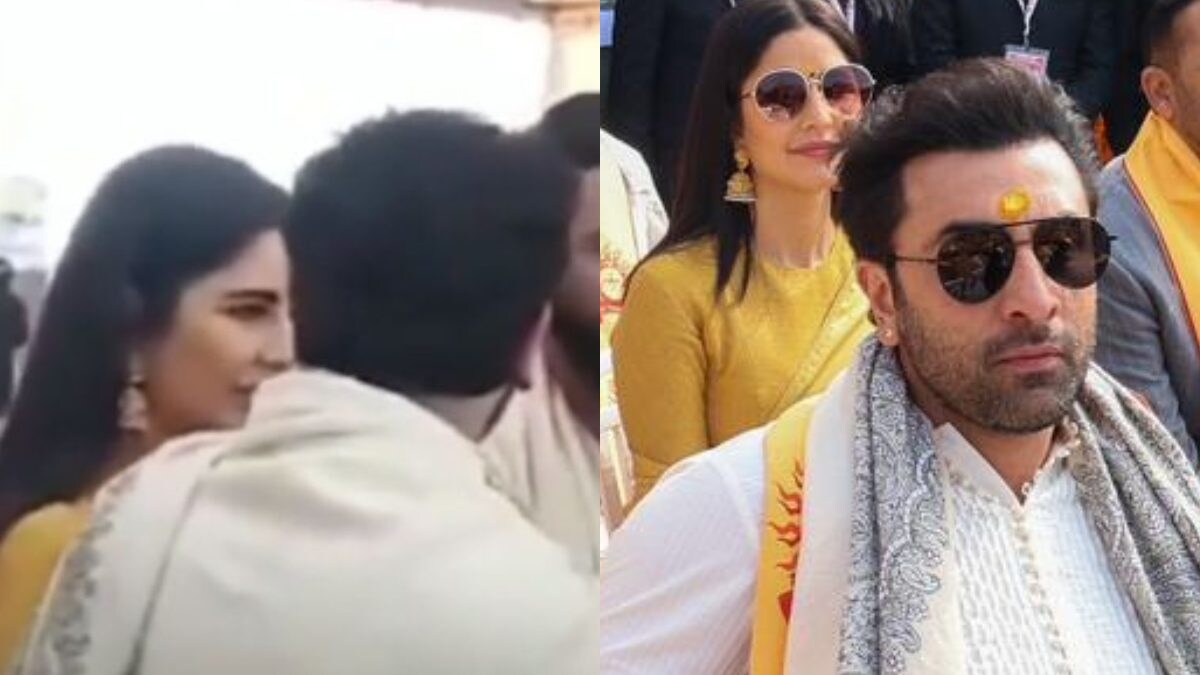 Ranbir Kapoor Listens To Katrina Kaif With Rapt Attention In Viral Clip From Ayodhya Ceremony; Watch - Vimarsana News