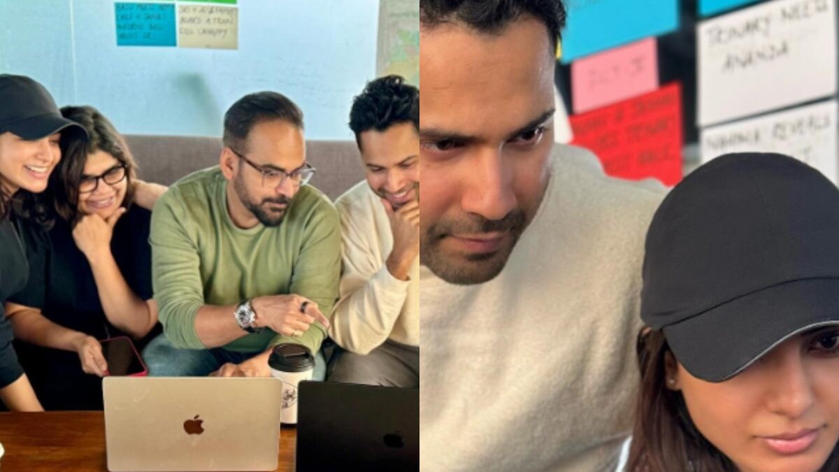Citadel: Samantha Ruth Prabhu and Varun Dhawan Get A Glimpse Of Their Show, Say 'Finally, We Got To...' - Vimarsana News
