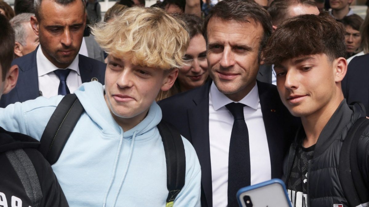 Blue Pullovers, Grey Trousers: French Prez Macron’s New Experiment with School Uniform