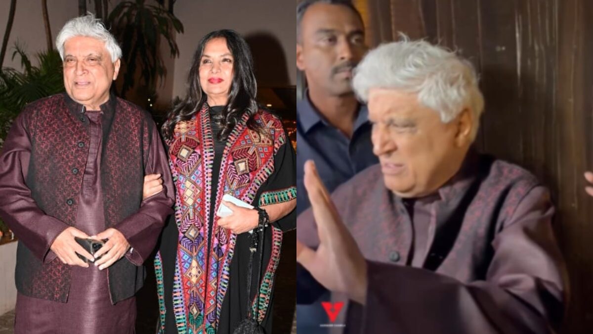 Javed Akhtar Loses His Cool at Noisy Paparazzi, Says ‘Shor Mat Karo