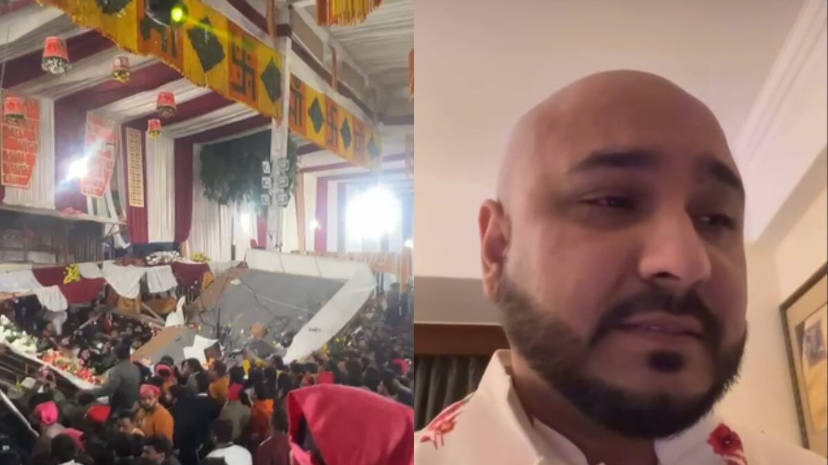 With Singer B Praak at 'Mata Jagran' in Delhi's Kalkaji, a Horrific Accident Takes Place; 1 Dead | WATCH - Vimarsana News