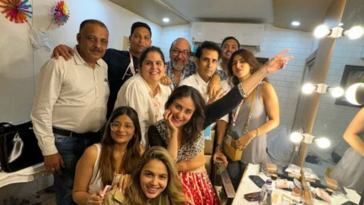 Kareena Kapoor Khan Says 'Tummy is Pasta, Biryani…', Shares BTS PHOTO For An Award Show - Vimarsana News