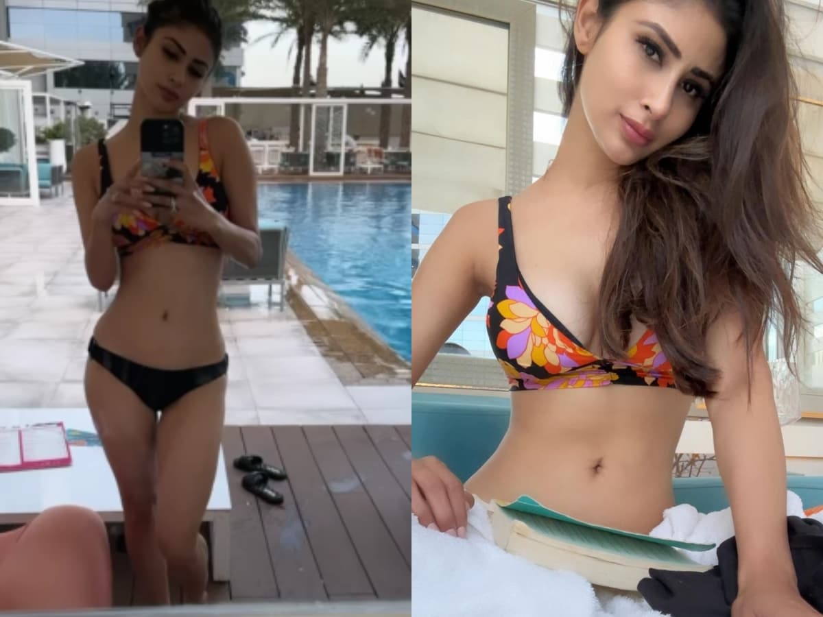 Sexy! Mouni Roy Raises The Heat In Racy Bikini As She Chills By Pool, Hot  Video Goes Viral - News18