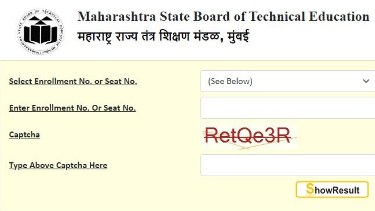 Msbte Transcript MSBTE Winter Diploma Result 2023 Declared at msbte.org.in; Steps to ...