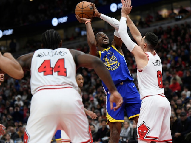 NBA: Golden State Warriors Rally to Beat Chicago Bulls, San