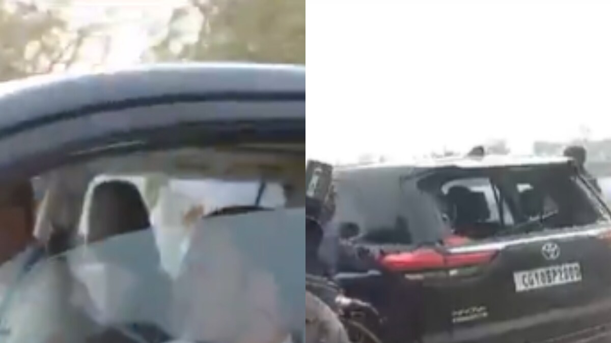 Stones Thrown at Rahul Gandhi's Car in Katihar, Window Pane 'Smashed', Claims Congress - Vimarsana News