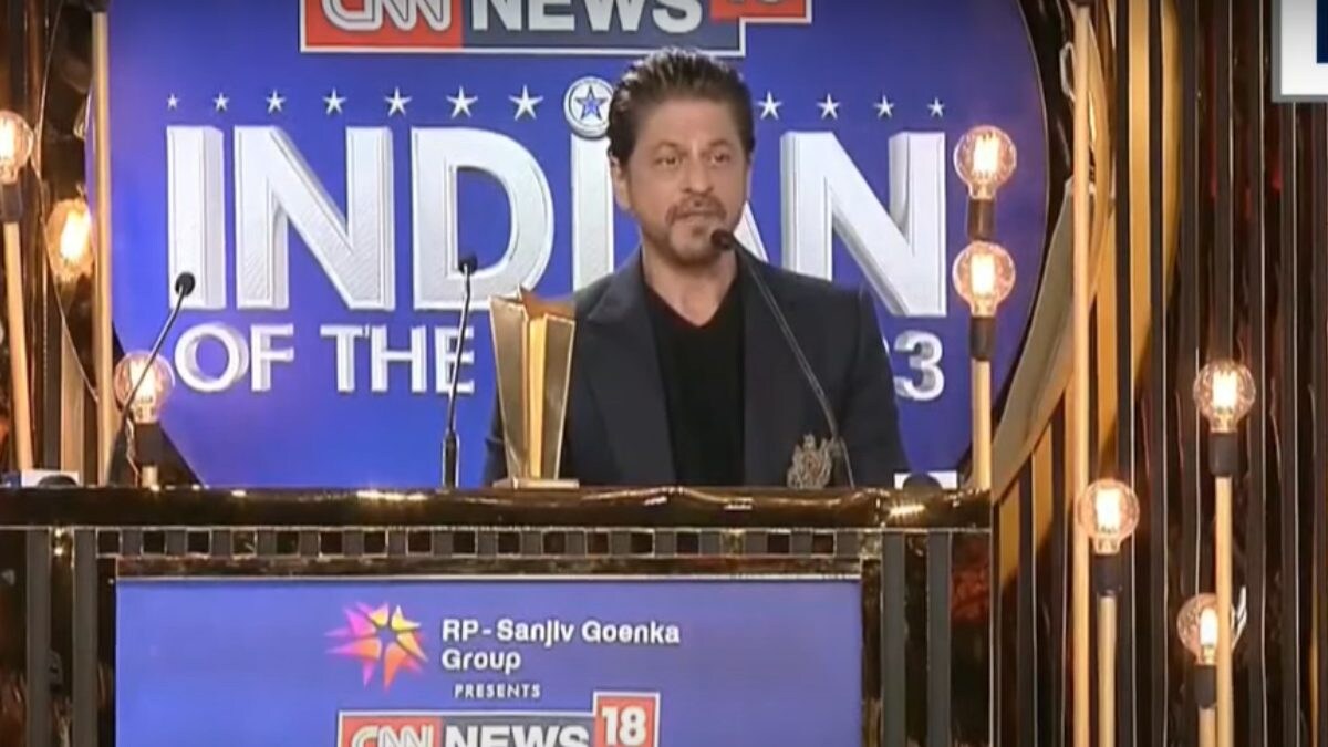 Shah Rukh Khan Wins Indian of the Year 2023, Says 'I'm The Indian For All Ages' | Full Speech - Vimarsana News