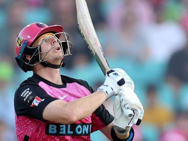 Steve Smith departed for a duck in the BBL fixture against the Sydney Thunders. (Image: Instagram/@bbl)